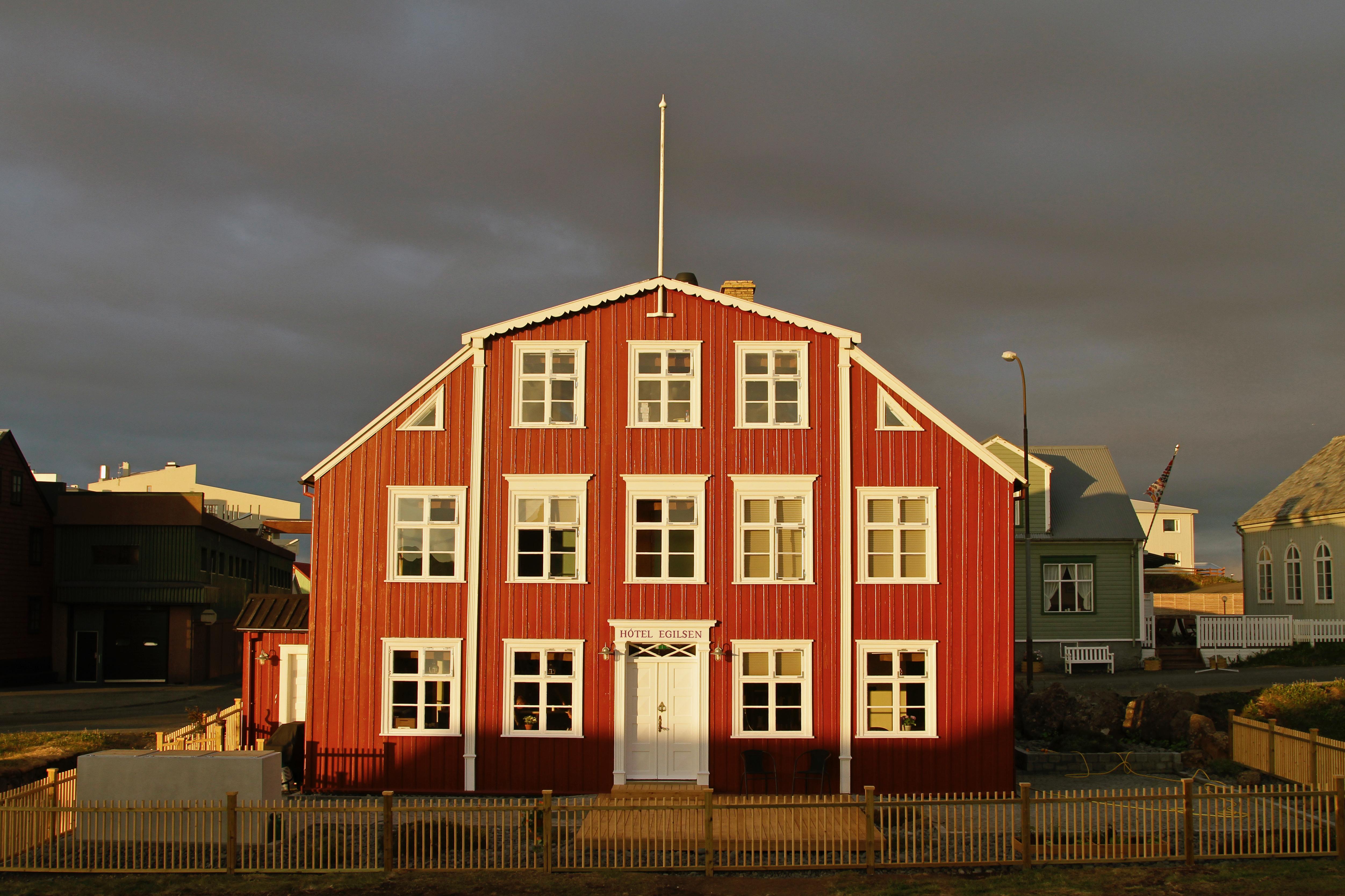 Hotel Egilsen Stykkishólmur Exterior foto