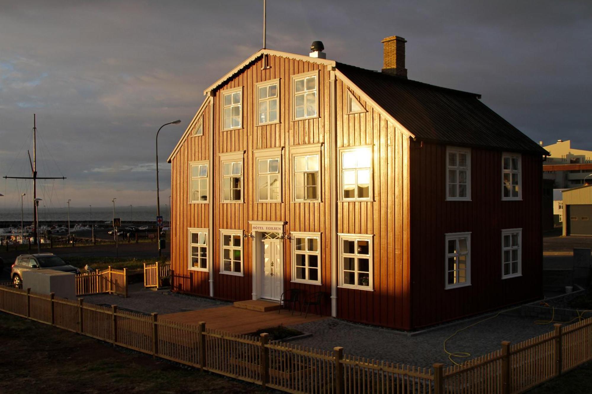 Hotel Egilsen Stykkishólmur Exterior foto